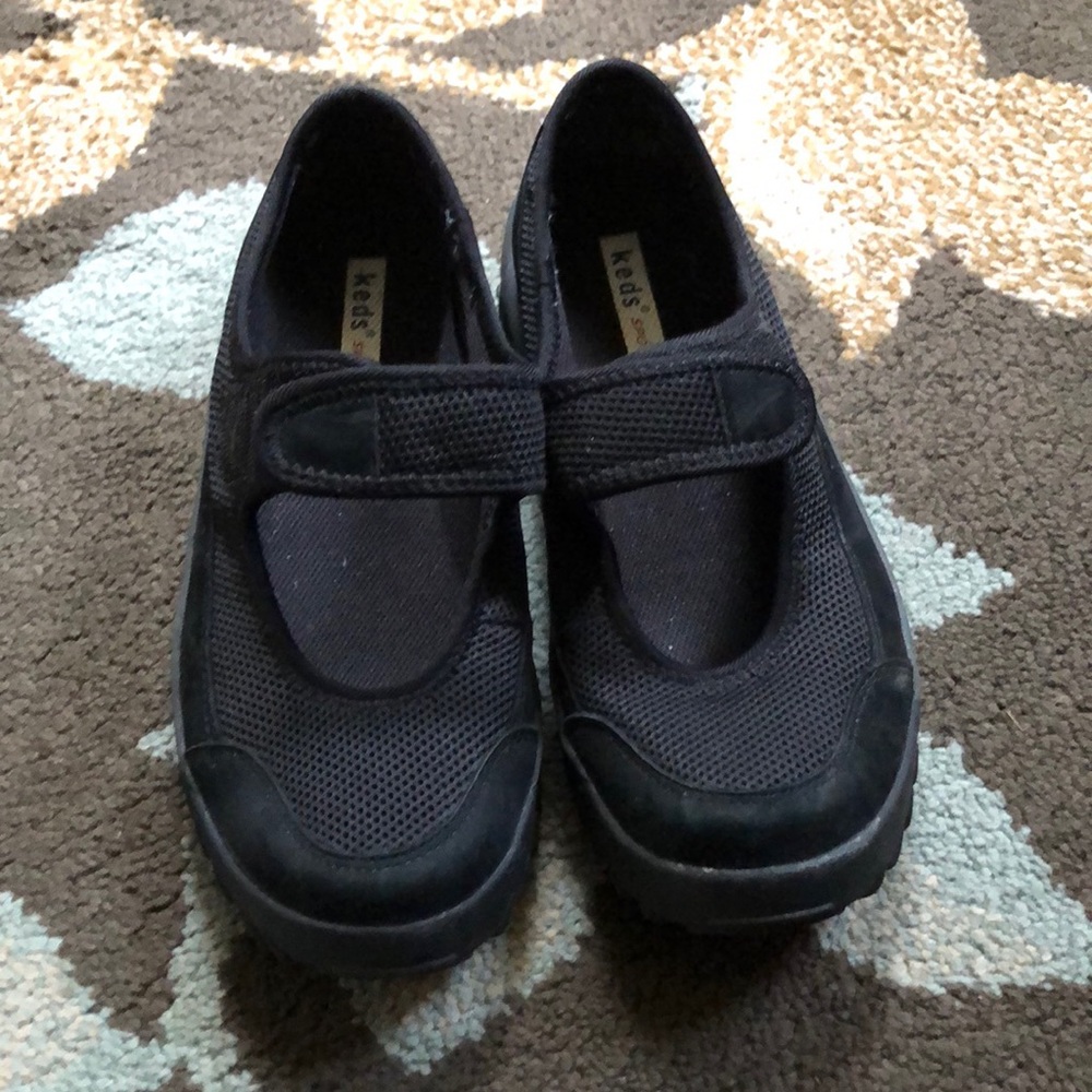 KEDS SPORT Black Mary Jane Shoe Sneaker